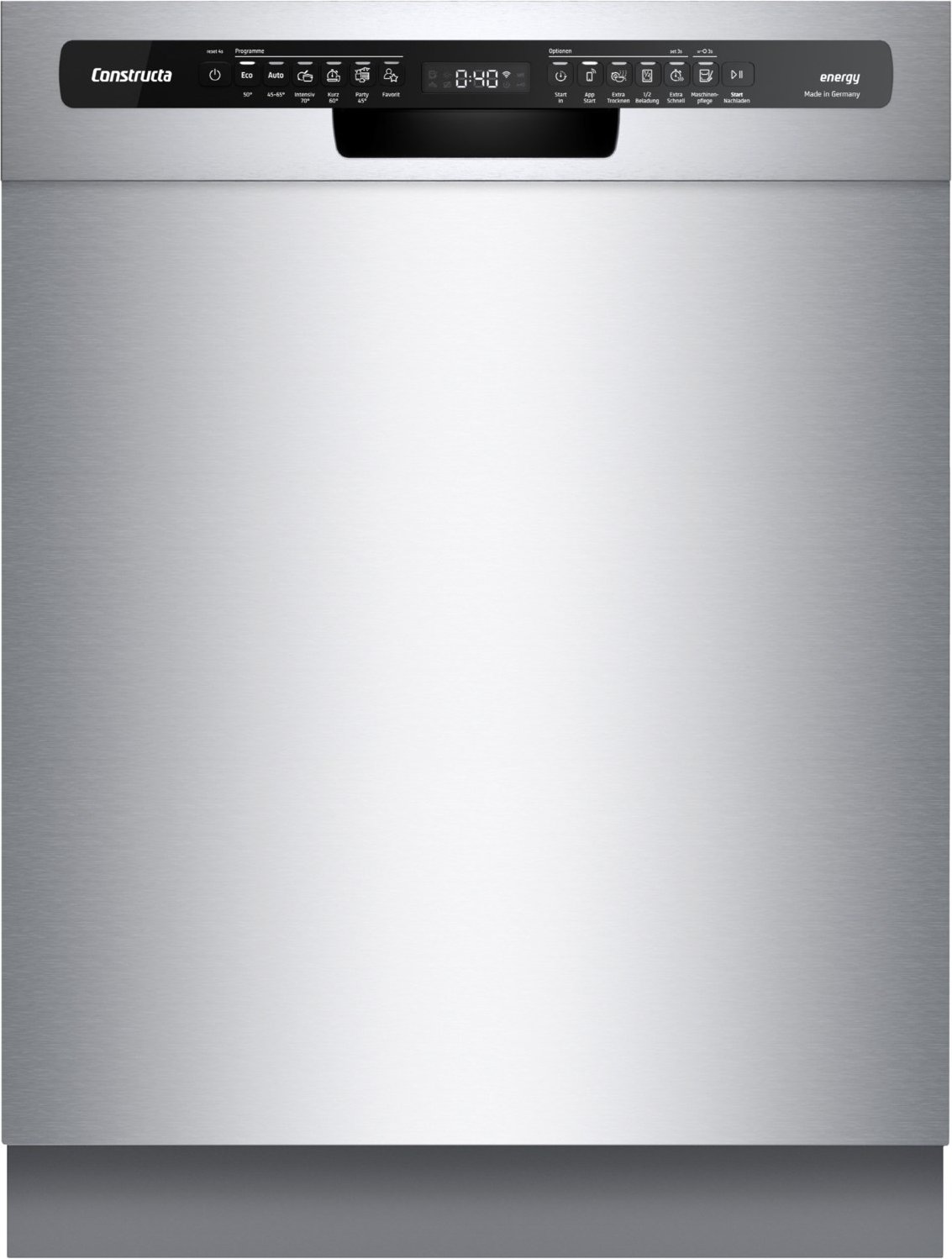 CG6US02EBD Unterbau-Geschirrspüler 60 cm edelstahl