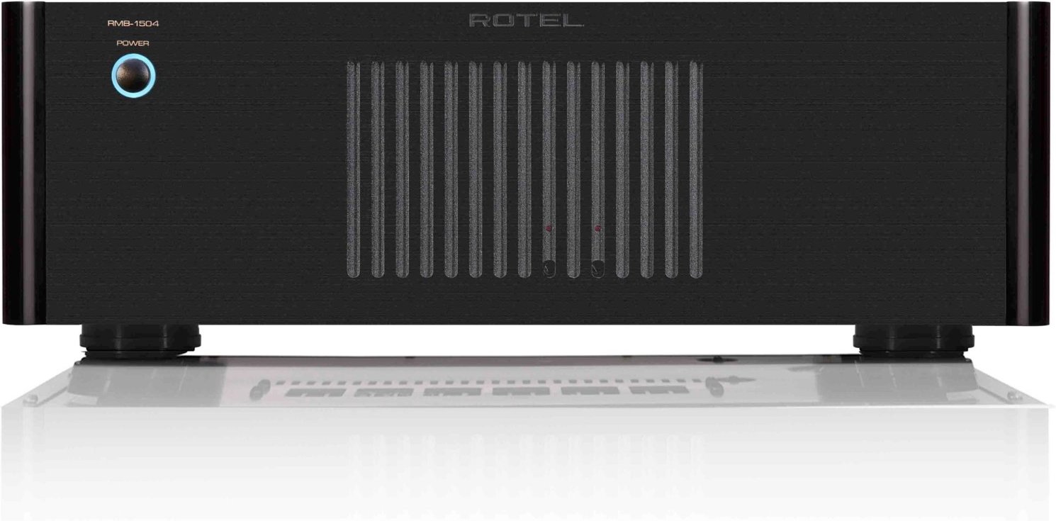 RMB-1504 Mehrkanal-Endstufe schwarz