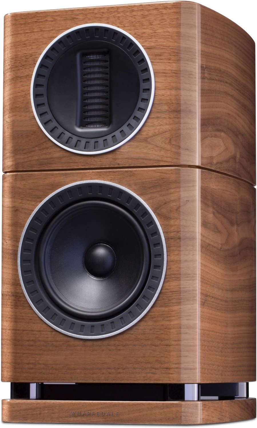 ELYSIAN 1 /Paar Regallautsprecher piano walnuss