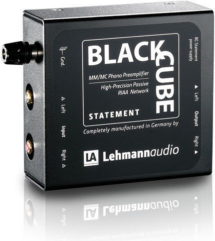 Black Cube Statement Phono-Vorverstärker schwarz