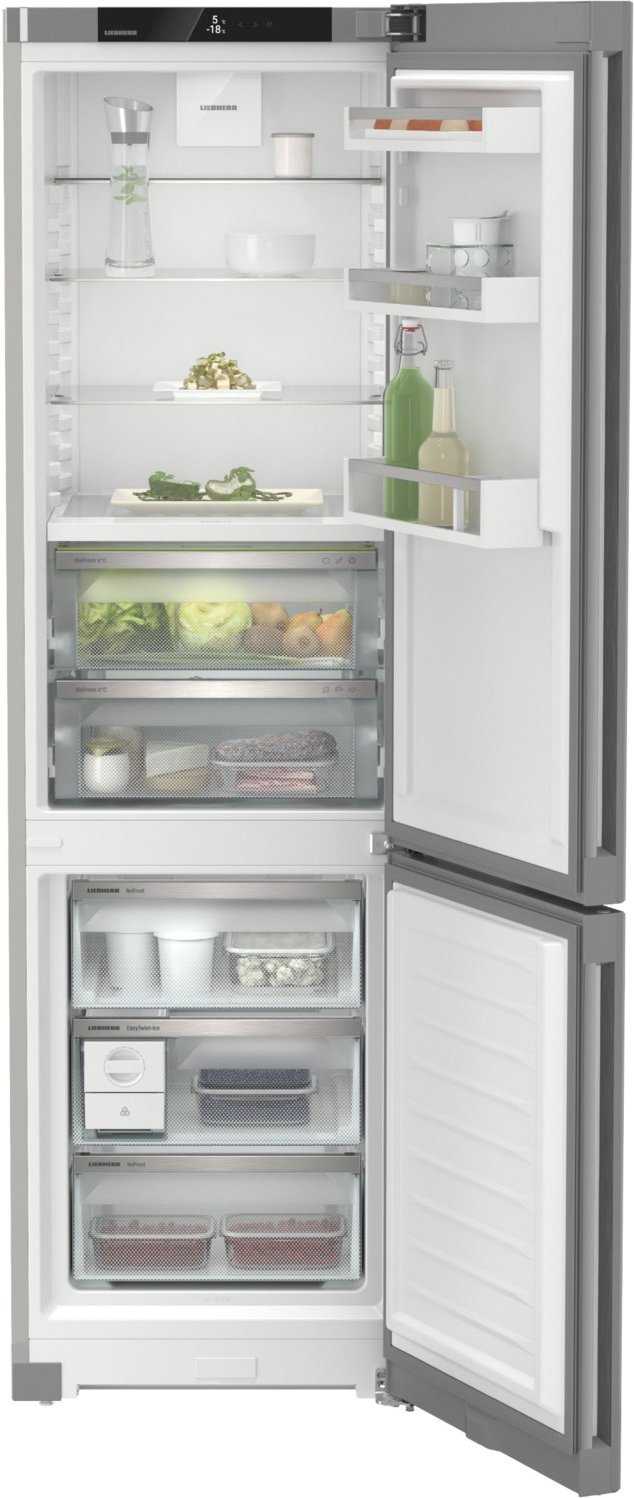 CBNsfc 572i-22 Kühl-/Gefrierkombination silber