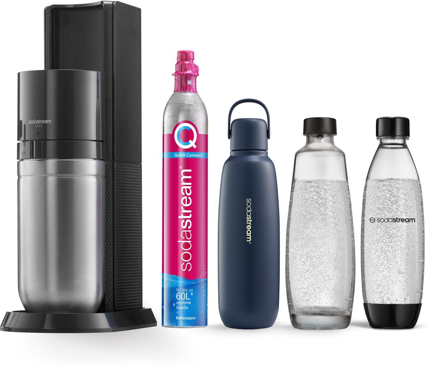 DUO Wassersprudler Allround Pack titan