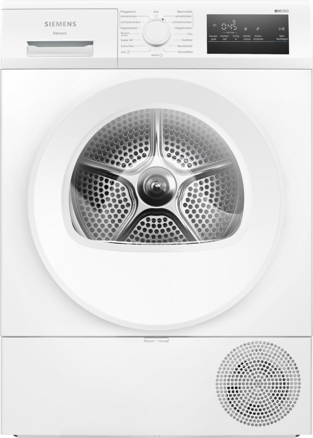 WT45HVA4 Wärmepumpentrockner weiß