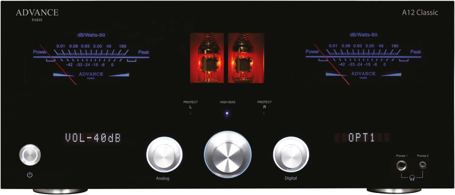 Classic A12 Vollverstärker schwarz