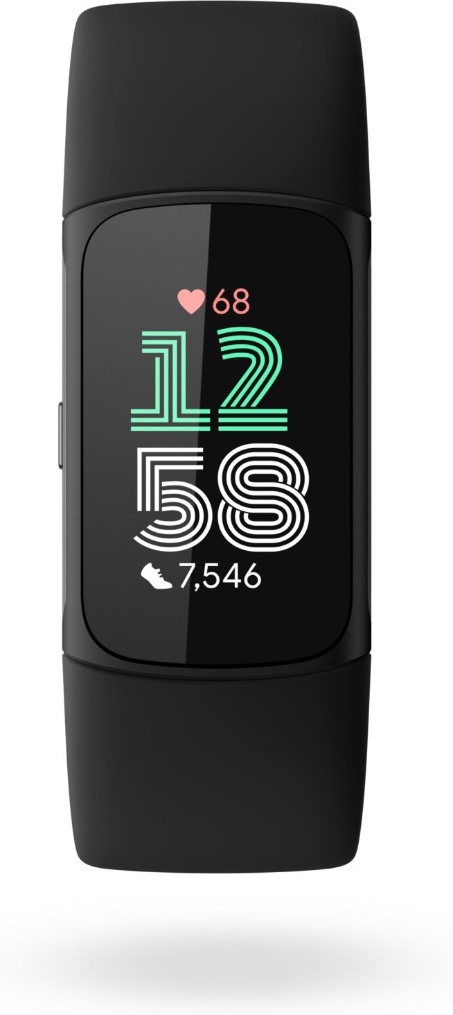 Charge 6 Activity Tracker obsidian band/black aluminum Case