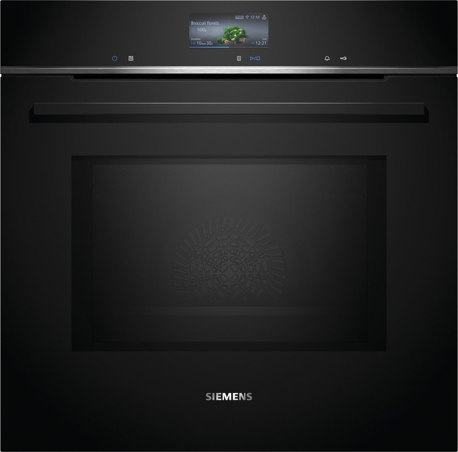 HM736GAB1 Backofen mit Mikrowellenfunktion schwarz