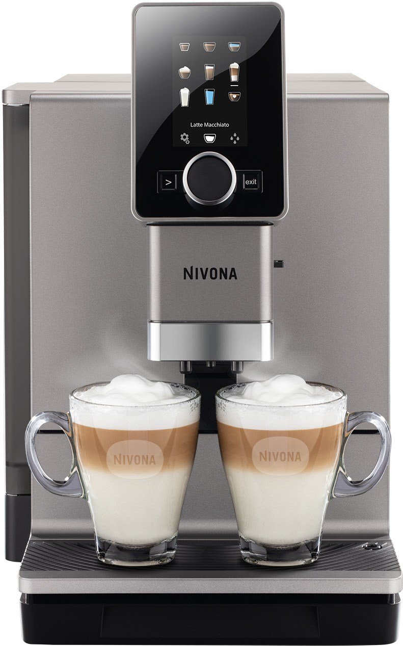 CafeRomatica NICR 930 Kaffee-Vollautomat titan/chrom