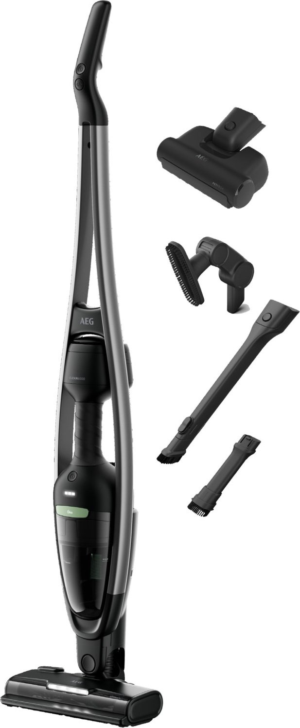 AS62B25OKO Akku-Stielsauger black recycled