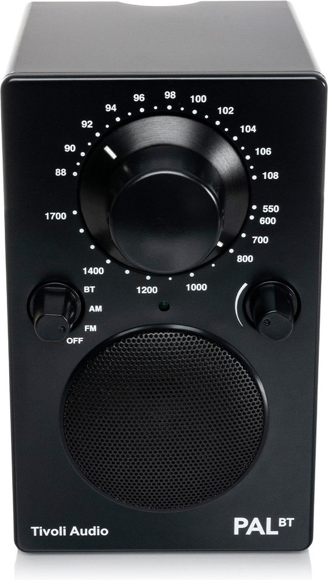 PAL BT Kofferradio hochglanz schwarz