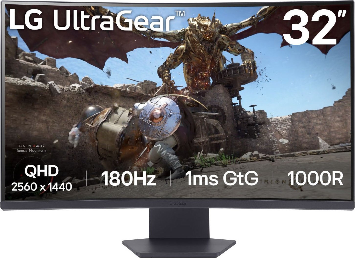 32GS60QX-B 69 cm (27") TFT-Monitor mit LED-Technik