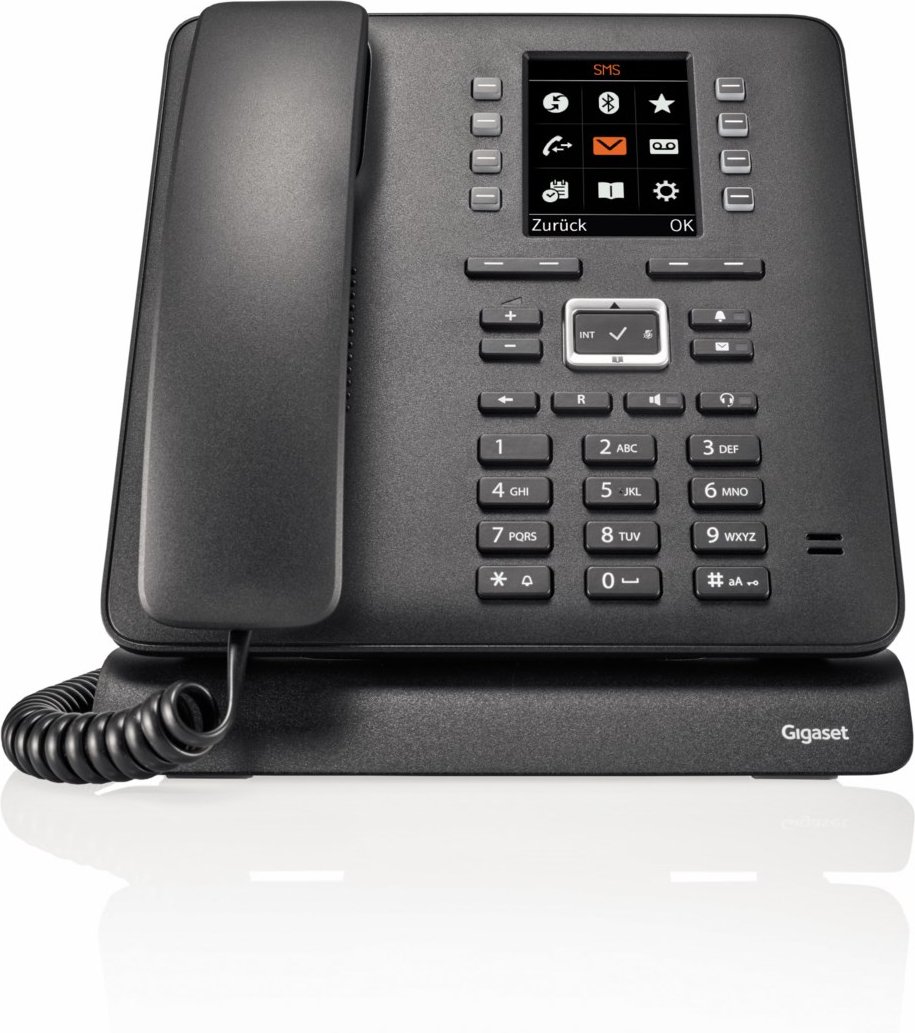 T480 HX DECT-Tischtelefon schwarz