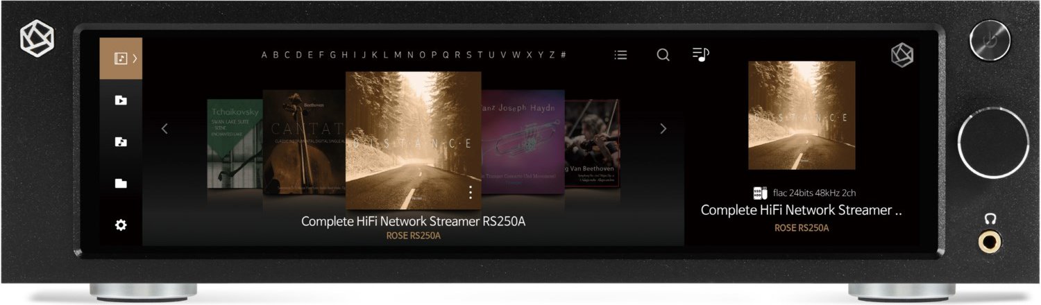 RS 250A Netzwerkspieler schwarz