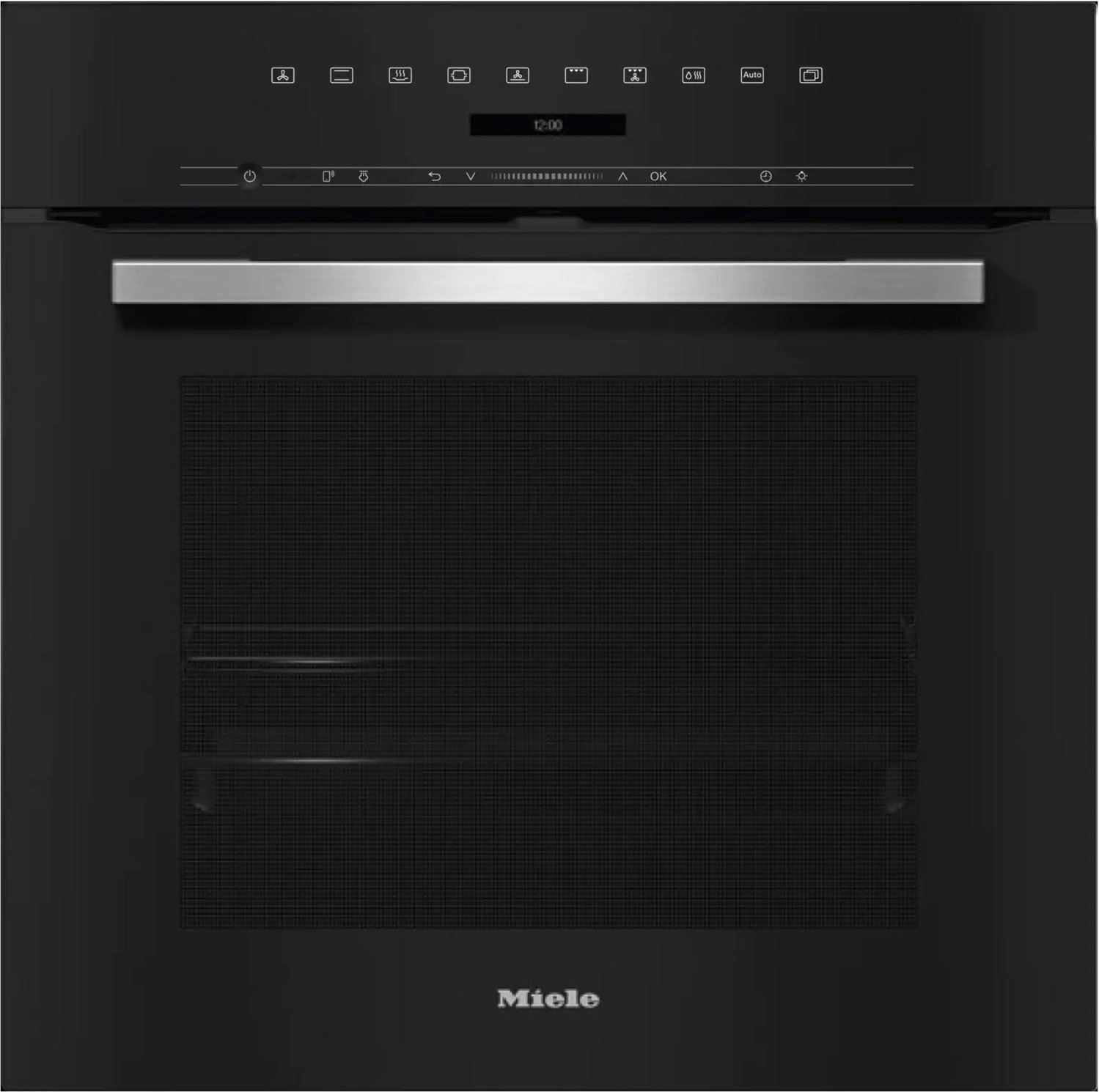 DGC 7151 Elektro-Backofen mit Dampfgarer obsidianschwarz