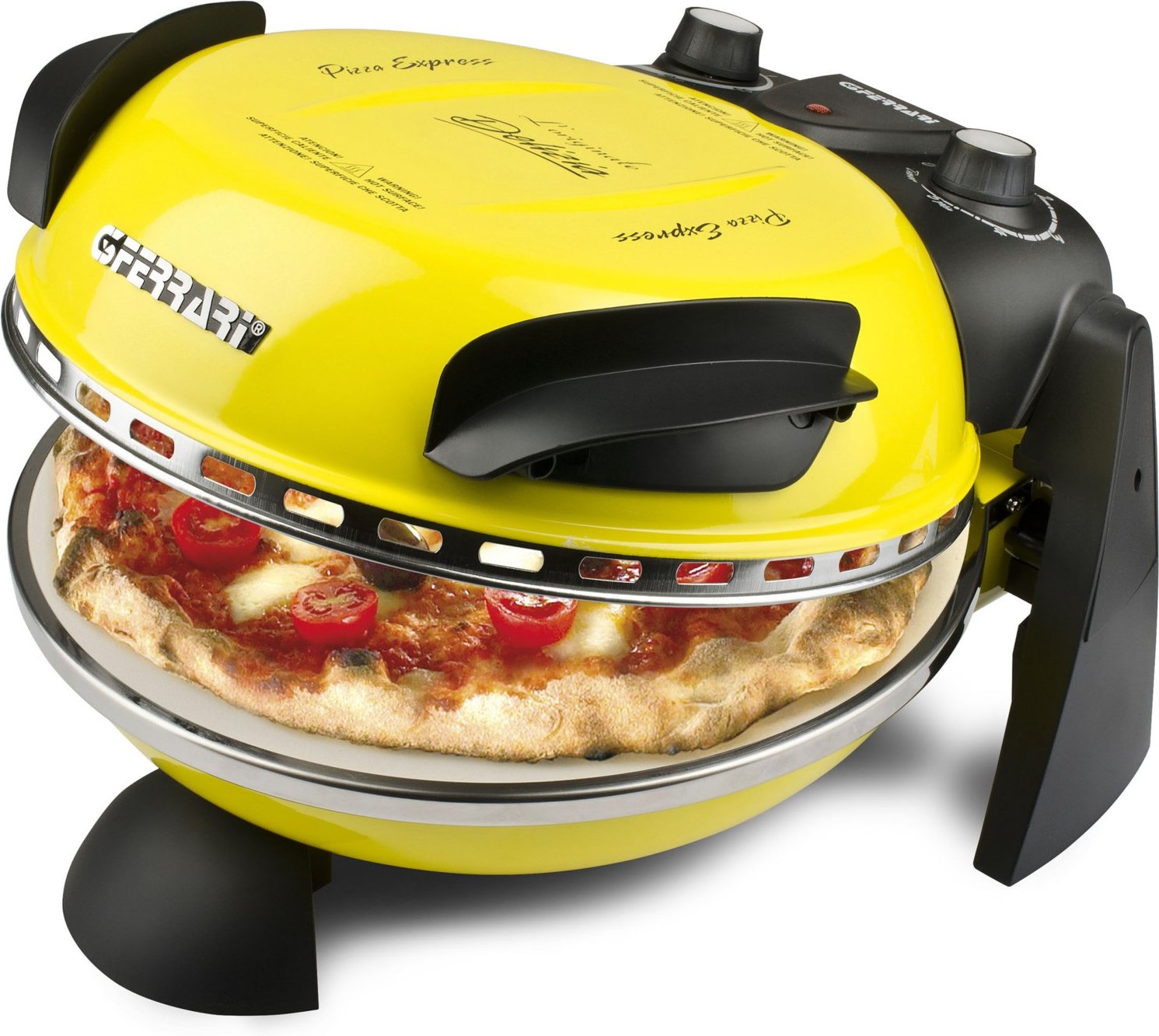 Delizia Pizza-Backofen gelb