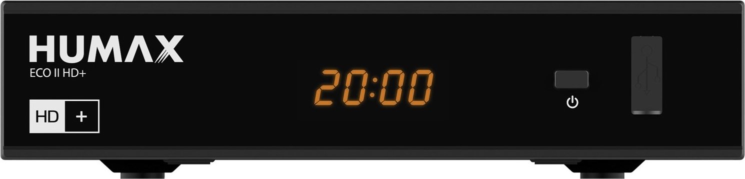 Eco II HD+ HDTV Sat-Receiver schwarz
