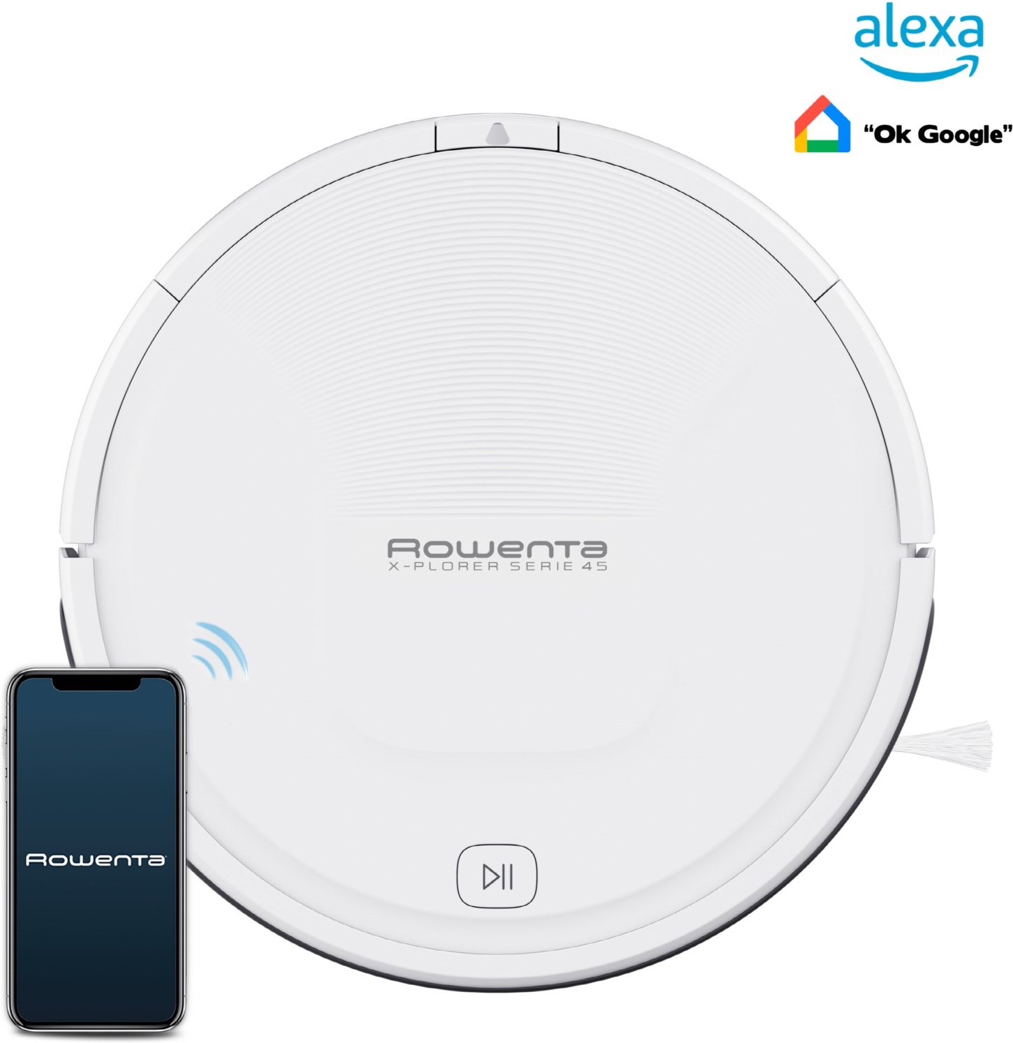 RR8227 X-Plorer Serie 45 Staubsaug-Roboter weiß