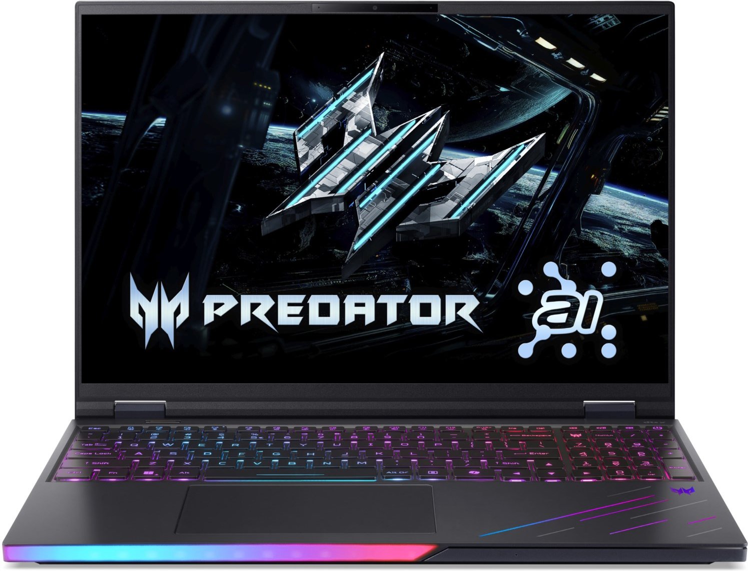 Predator Helios 16 AI OLED (PH16-73-909A) 40,64 cm (16") Gaming Notebook abyssal black, 32 GB RAM, 1000 GB SSD, Intel Co...