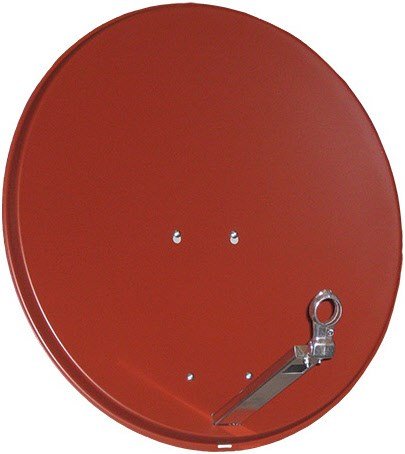 Thumbnail - Ideal 78 Alu Satelliten-Reflektor dunkelrot