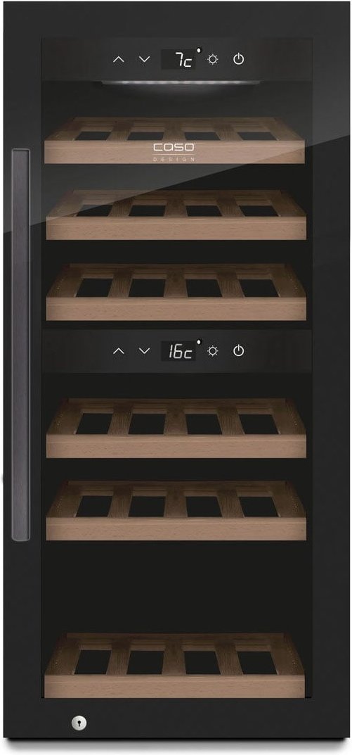 WineExclusive 24 Smart Weintemperierschrank schwarz
