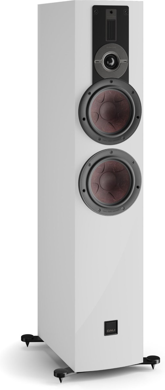 Rubikore 6 /Stück Stand-Lautsprecher hochglanz weiß