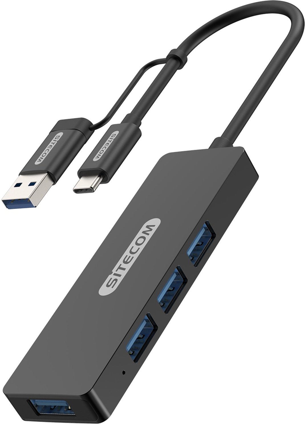 CN-414 USB-C 4-Port HUB aluminium