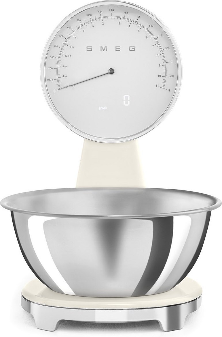 KSF01CRWW Küchenwaage mit Schüssel creme