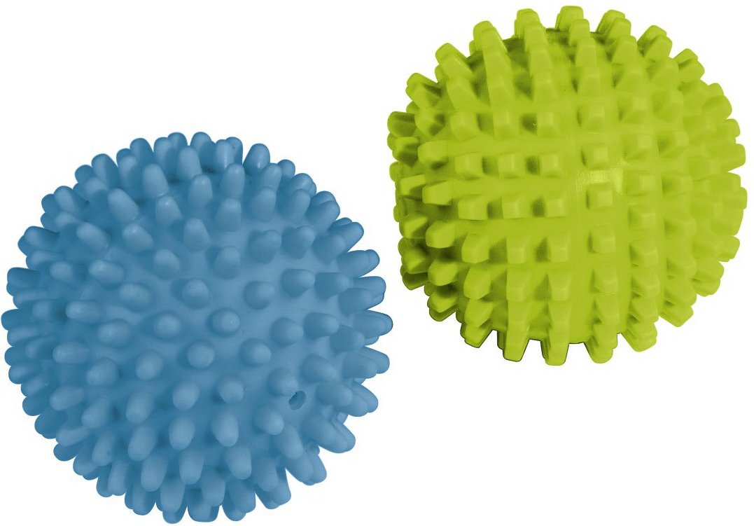 2 x Dryer Balls Wäschetrockner-Zubehör bunt