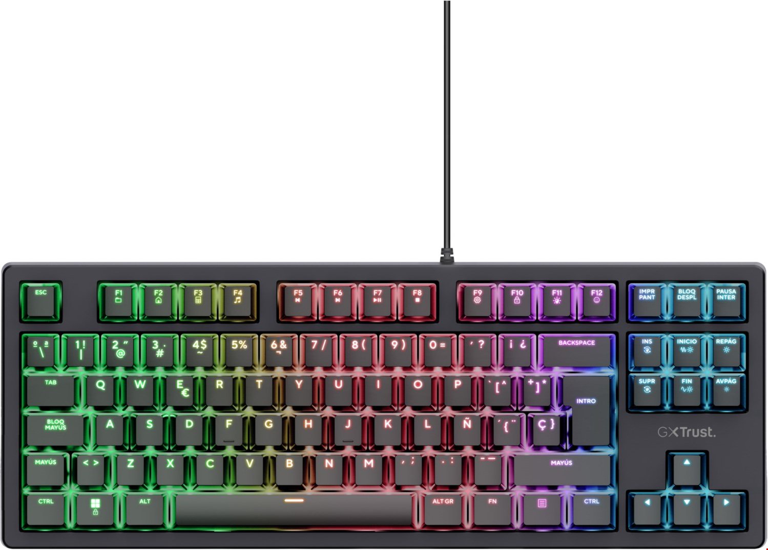 GXT 864 Cada TKL (DE) Gaming Tastatur schwarz