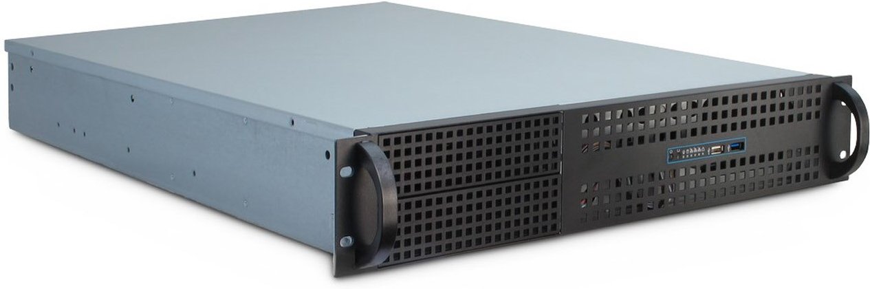 IPC 2U-2129N 2HE (48,3cm) Serverschrank schwarz