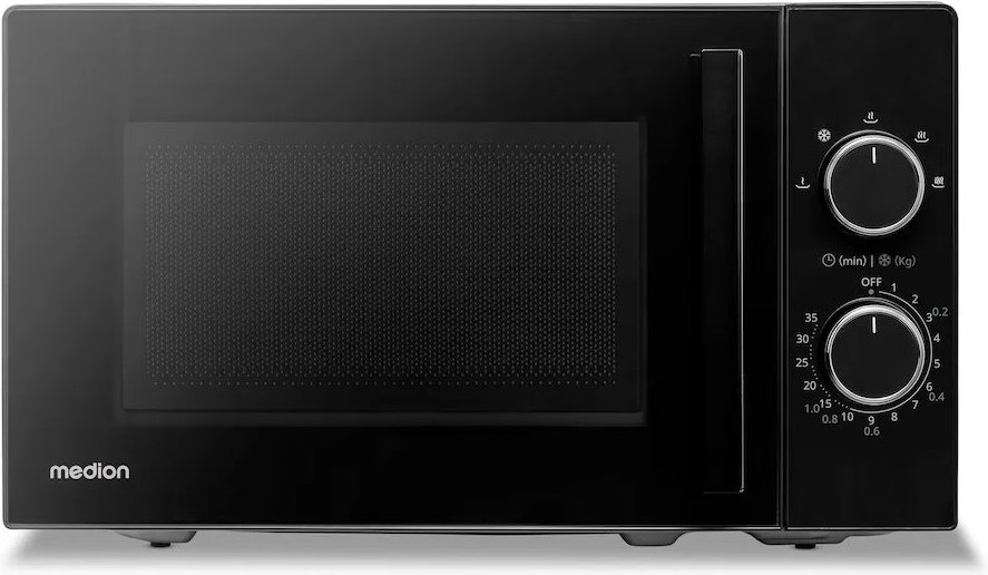 MD12011 Stand-Solo-Mikrowelle schwarz