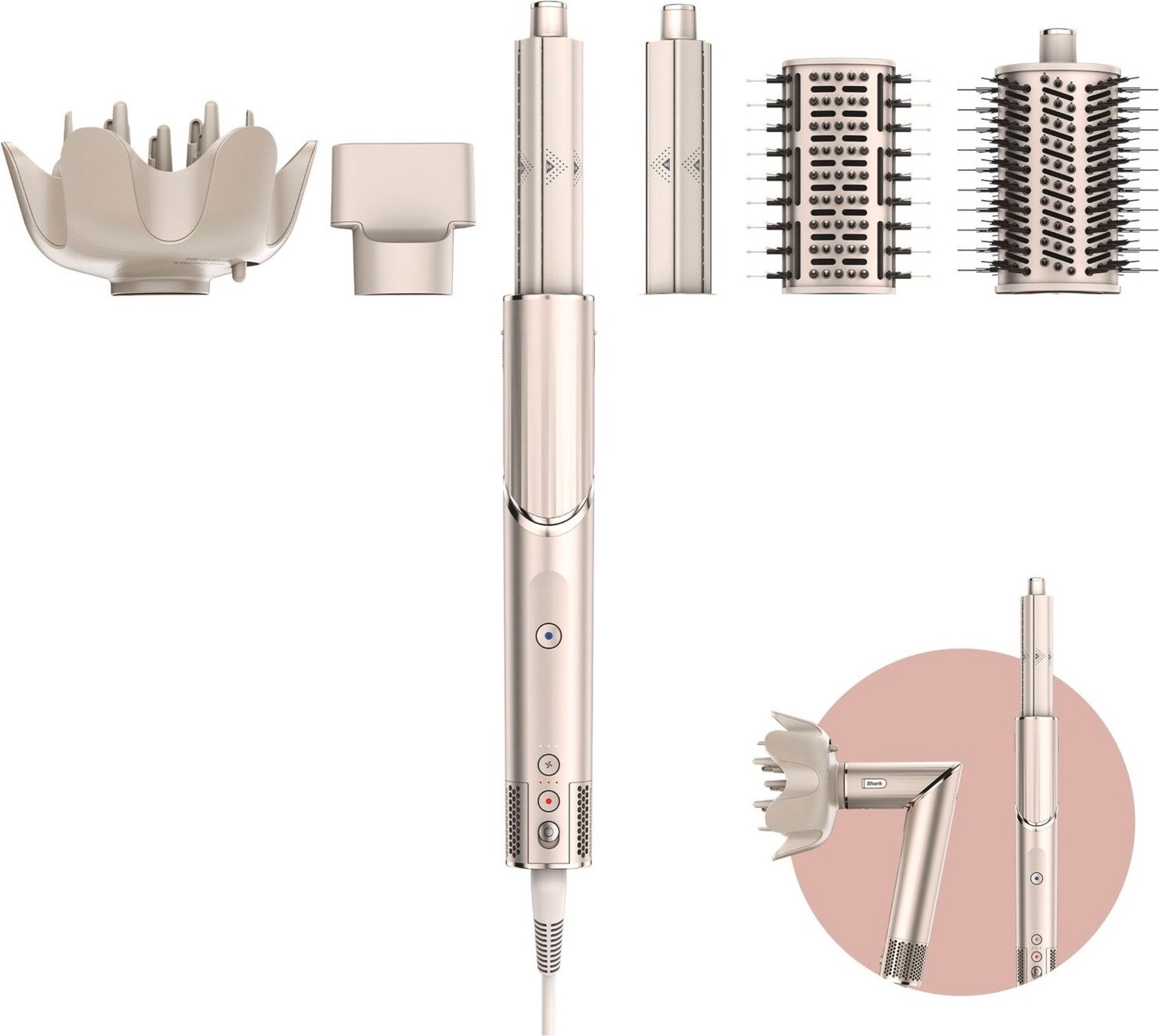 HD440SLEU FlexStyle 5-in-1 Haarstyler und -trockner stone