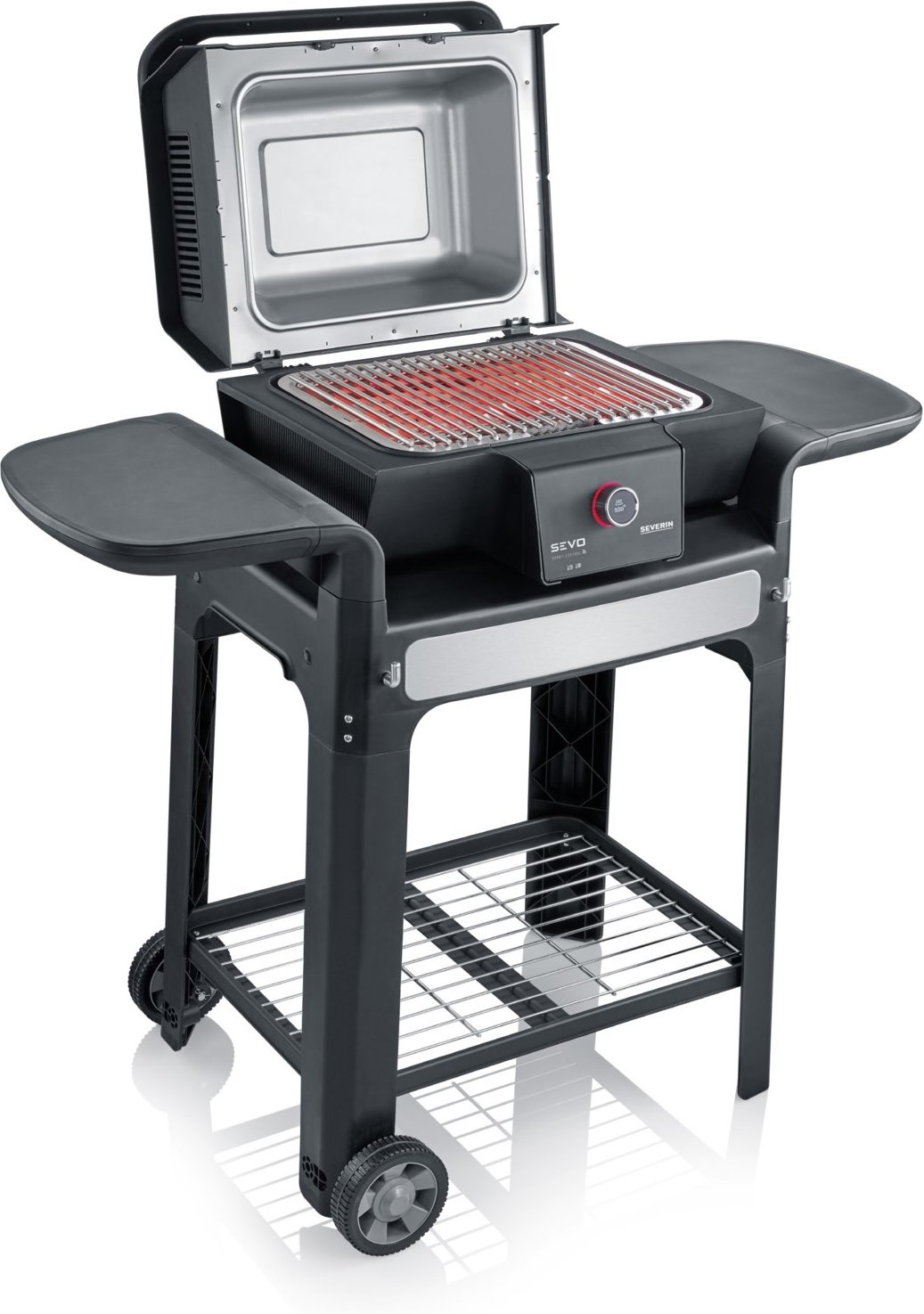 PG 8139 SEVO Smart Control GTS Tischgrill schwarz/silber