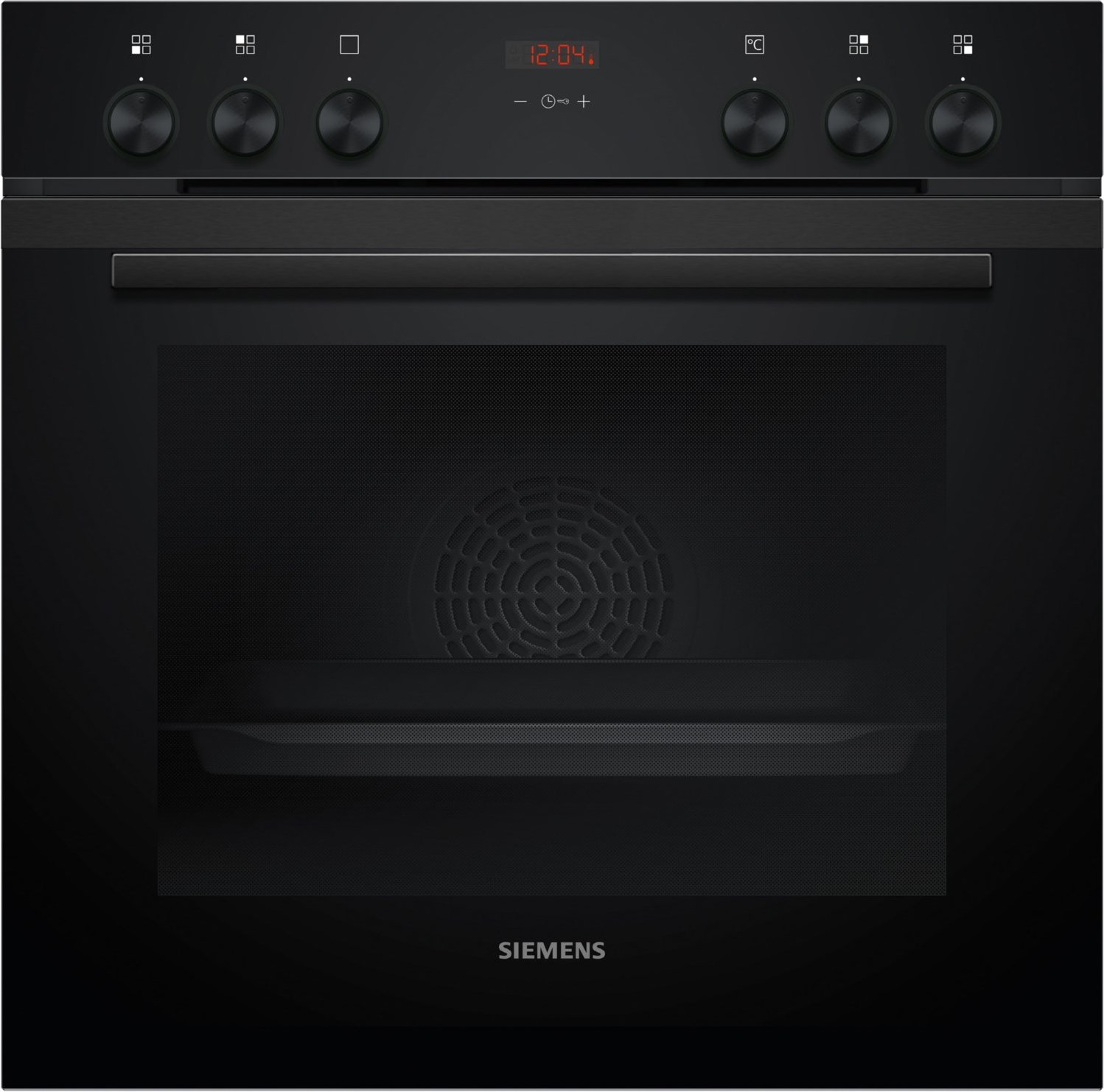 HE213ABB0 Einbau Elektro-Herd deep black inox