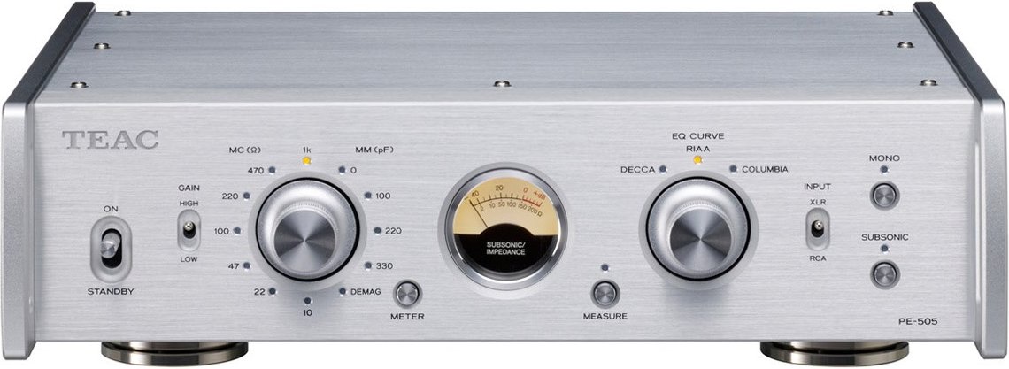 Thumbnail - PE-505 Phono-Vorverstärker silber