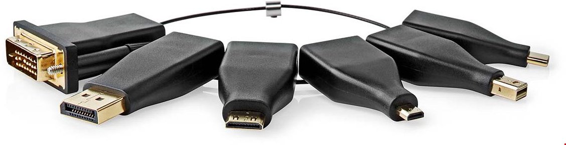 CCGB34999BK HDMI-Adapter (6Stk.) schwarz