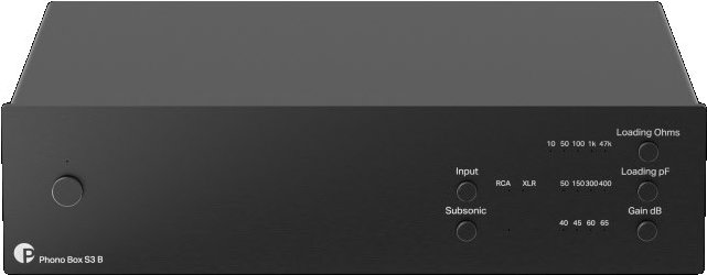 Phono Box S3 B Phono-Vorverstärker schwarz