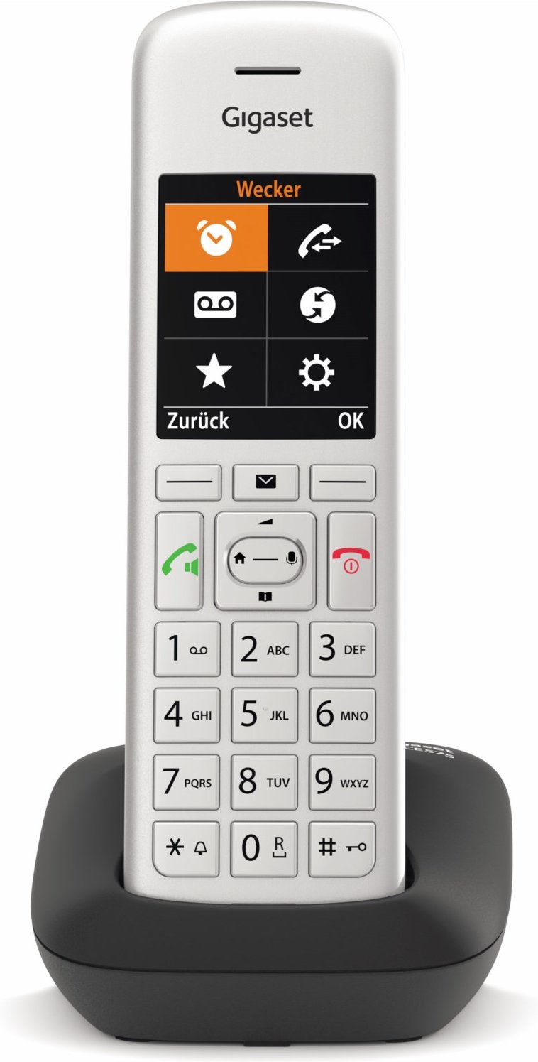 Thumbnail - CE575 Schnurlostelefon silber/schwarz