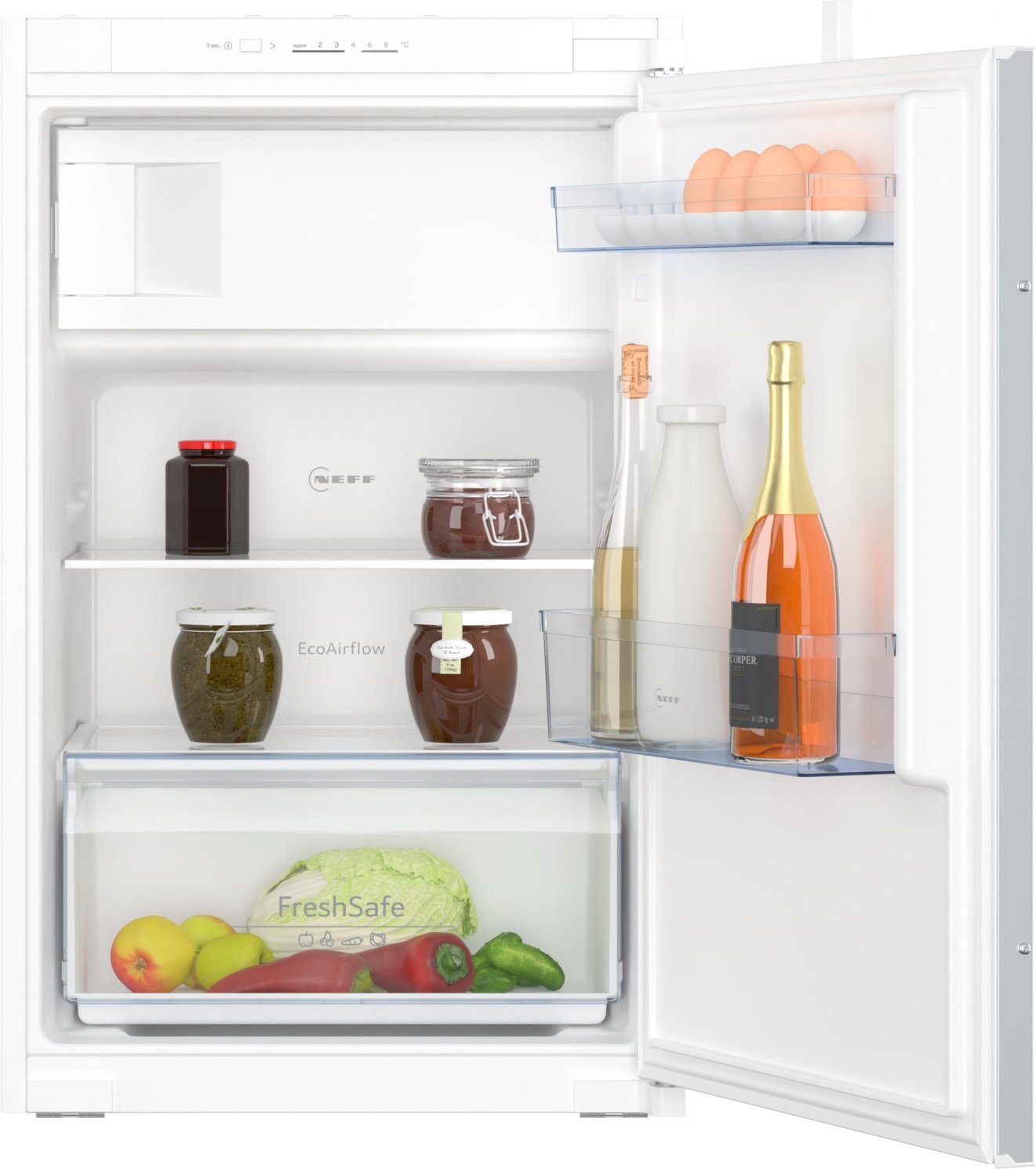 KI2221SE0 Einbau-Kühlschrank mit Gefrierfach weiß