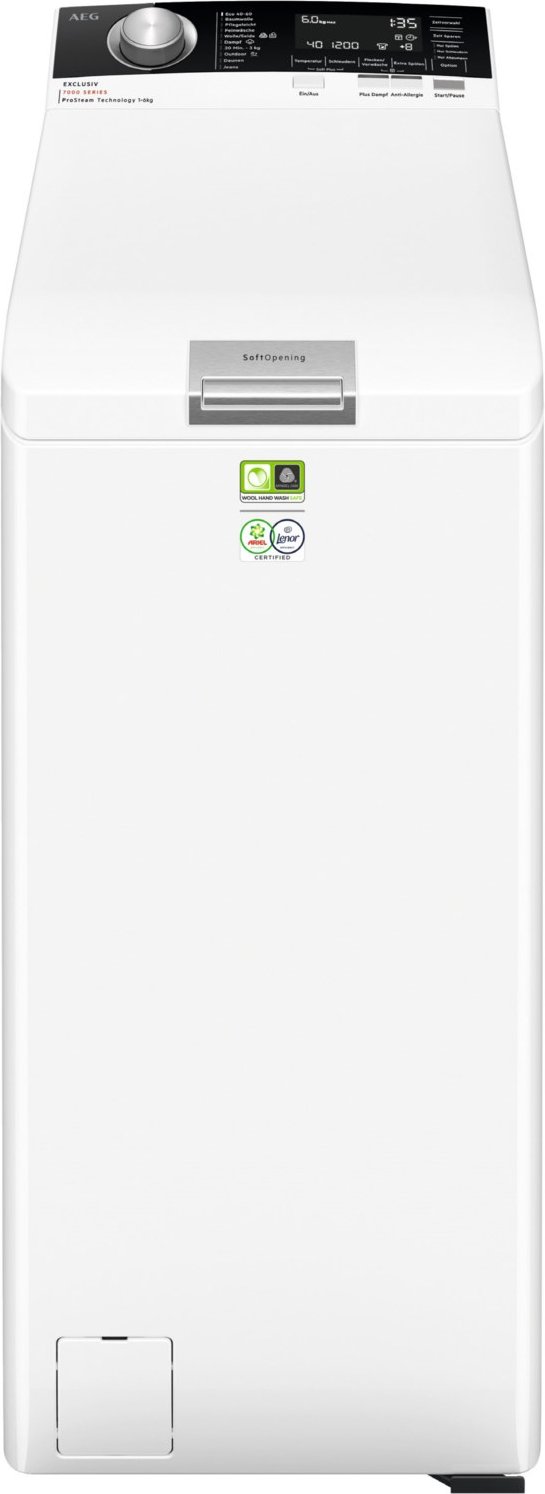 Lavamat LTR7E81569 Waschmaschine-Toplader weiß, 6 kg, 1500 U/min, Serie 7000, 79 dBA