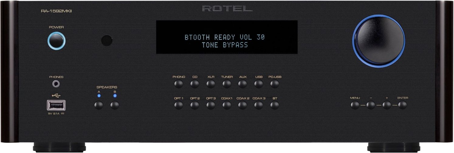RA-1592 MKII Vollverstärker Stereo schwarz