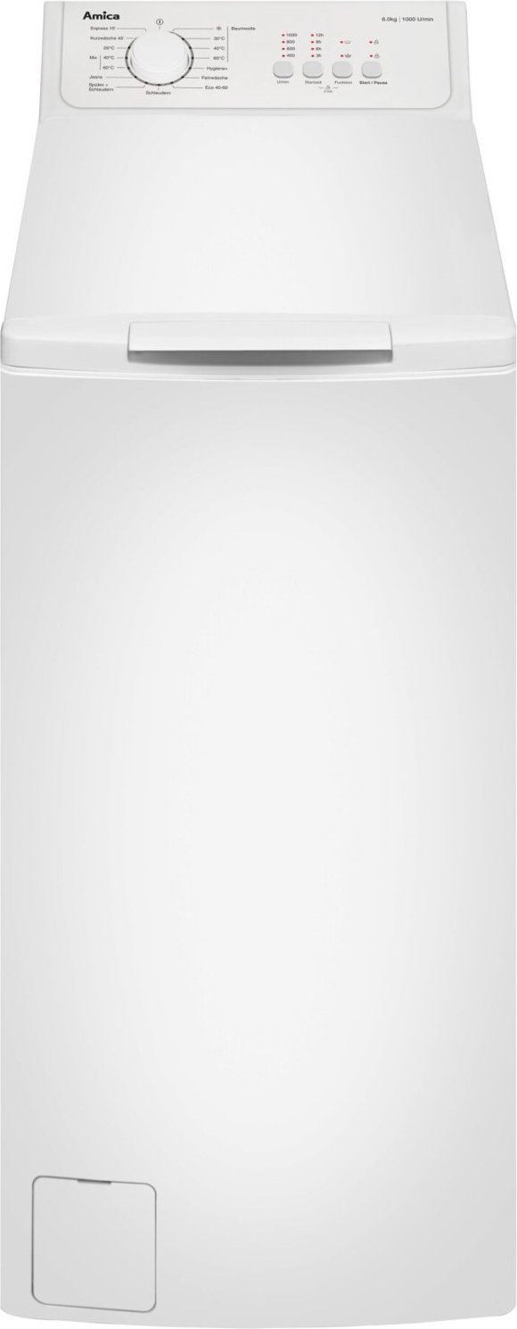WT 461 710 Waschmaschine-Toplader weiß, 6 kg, 1000 U/min, 78 dBA