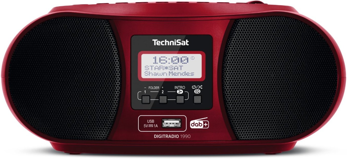 Thumbnail - DigitRadio 1990 CD/Radio-System rot