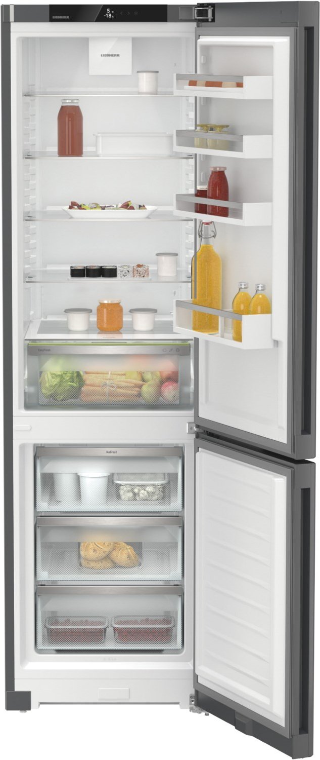 CNdgc 5703-20 Kühl-/Gefrierkombination dunkelgrau