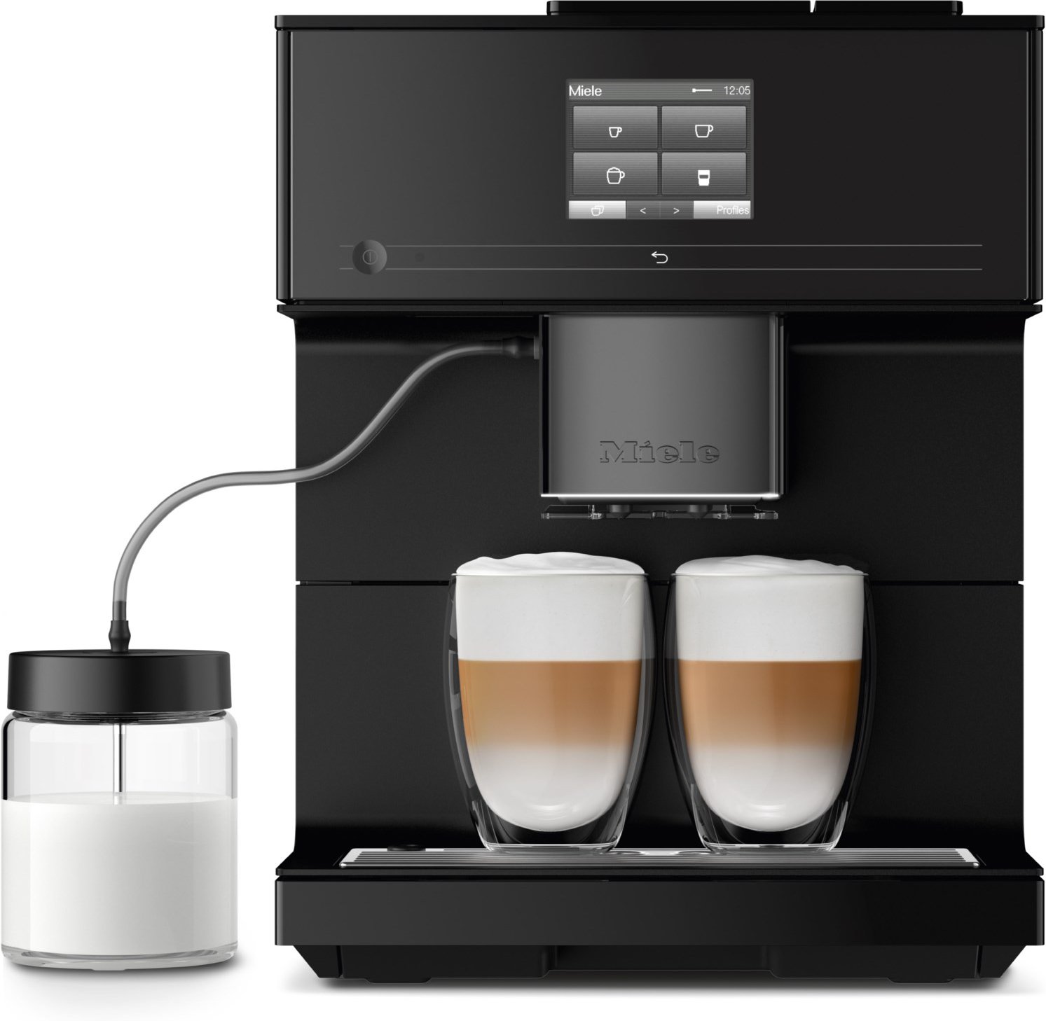 CM 7750 125 Edition Kaffee-Vollautomat Obsidianschwarz matt