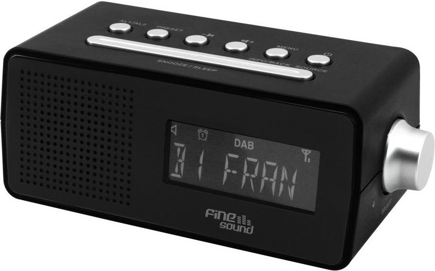 FS1 Uhrenradio schwarz