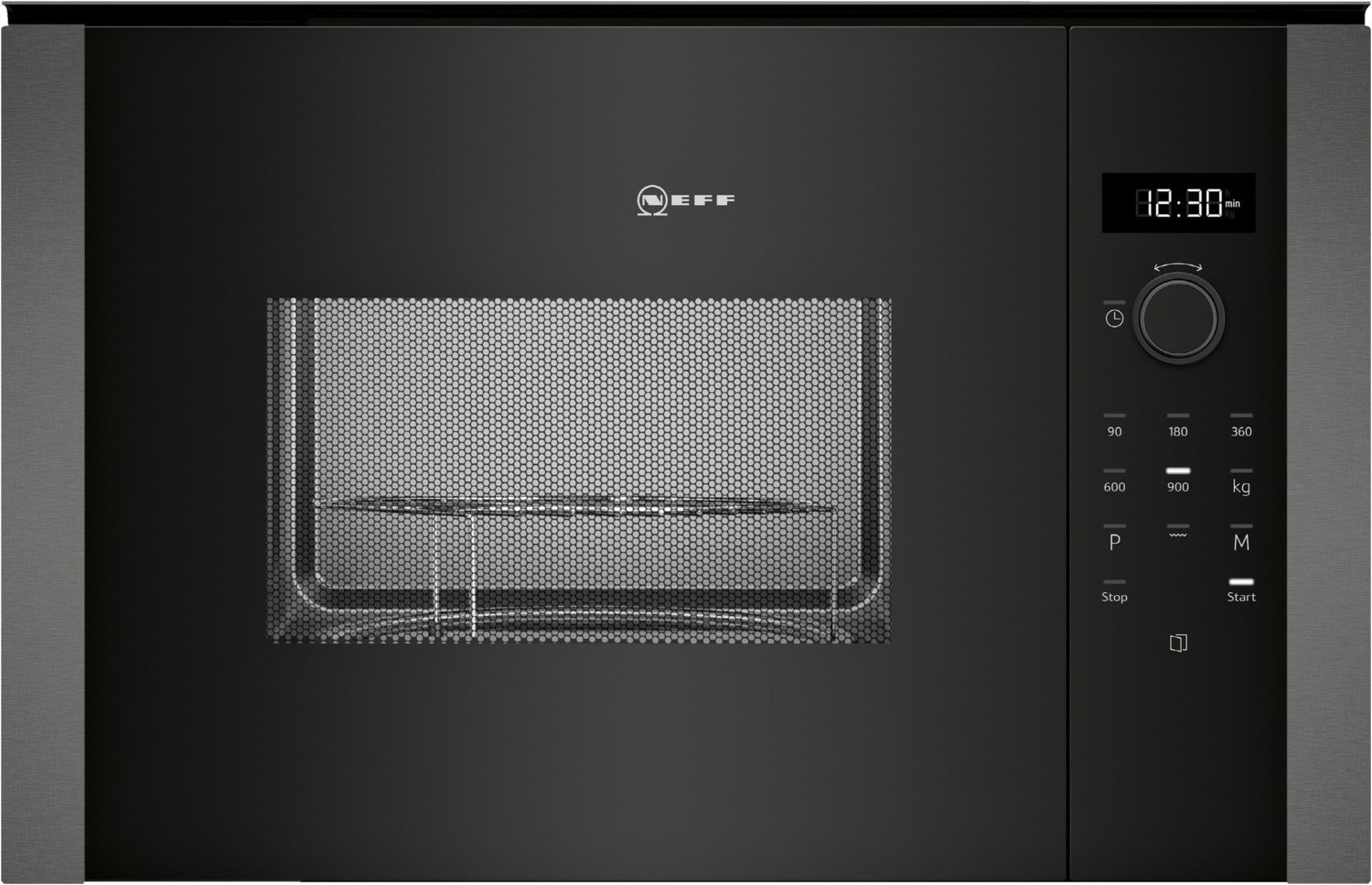 HLAGD53G0 Einbau-Kombi-Mikrowelle graphite gray