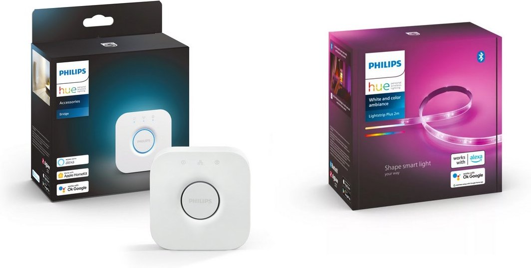 Hue Bridge Bundle inkl. Lightstrip (2m)
