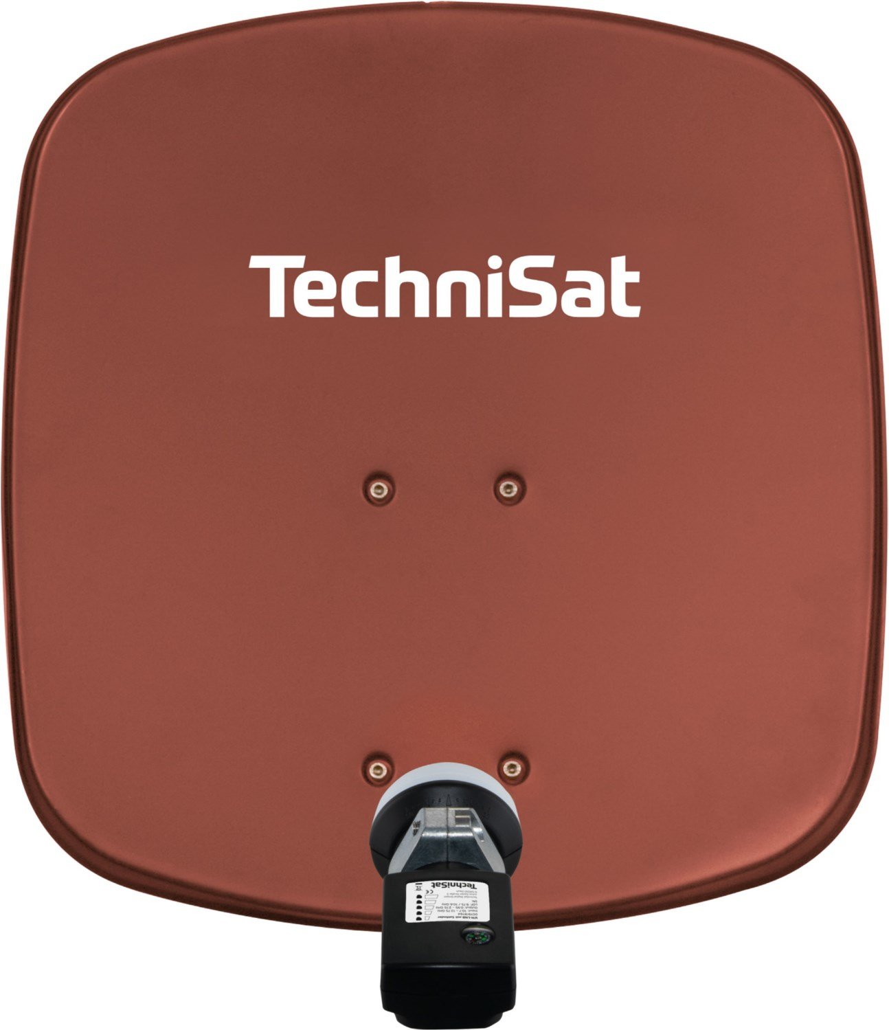 Thumbnail - DigiDish 45 Satellitenantenne inkl. V/H-LNB mit Satfinder rot