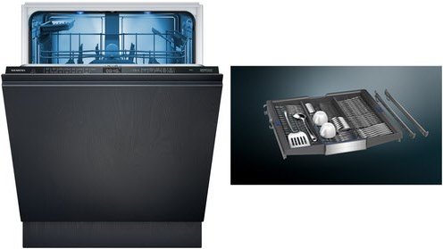 SX65EXS0BD Vollintegrierbarer 60 cm Geschirrspüler bestehend aus SX65EX00BD + SZ36DB04