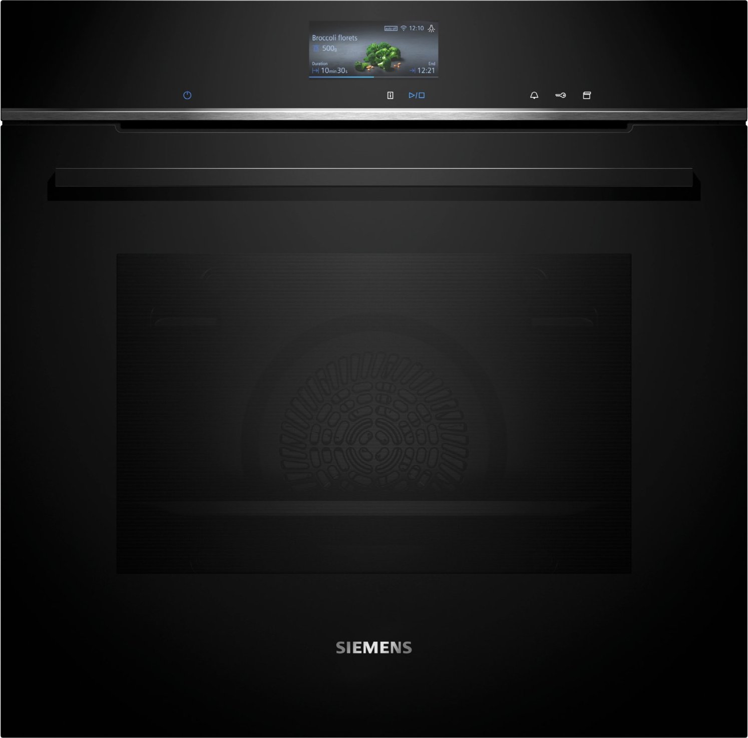 HS736G3B1 Elektro-Backofen mit Dampfgarer schwarz